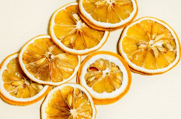 yellow dry lemon