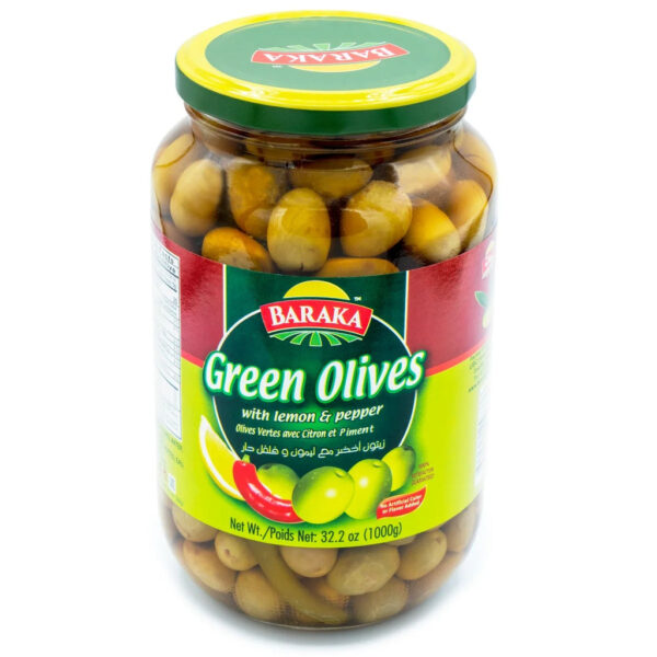 baraka green olives