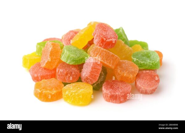 candied dried fruit