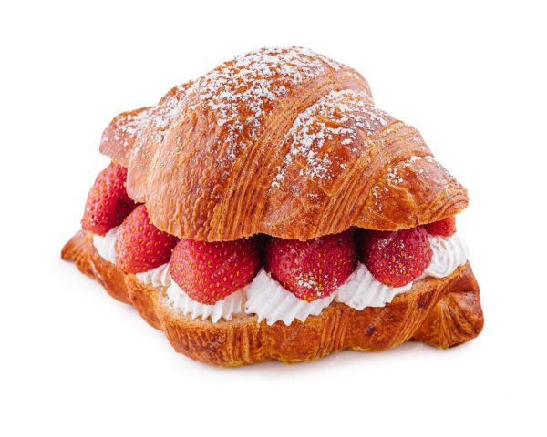 croissant strawberry