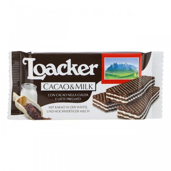 Loacker Cocoa & Milk