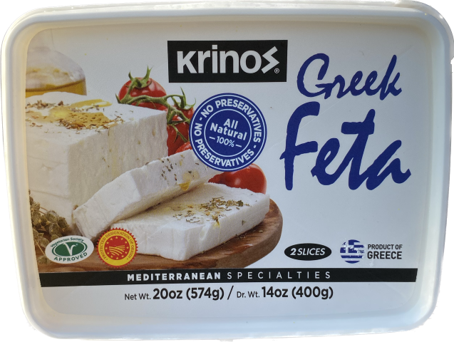 Krinos Greek Feta Cheese (400g)