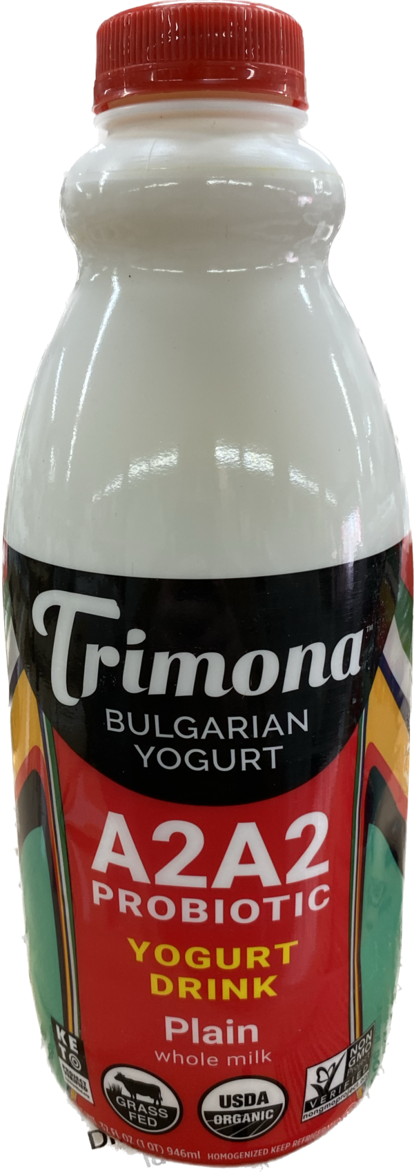 Trimona Organic Bulgarian Yogurt Drink Half Gallon (32 oz)
