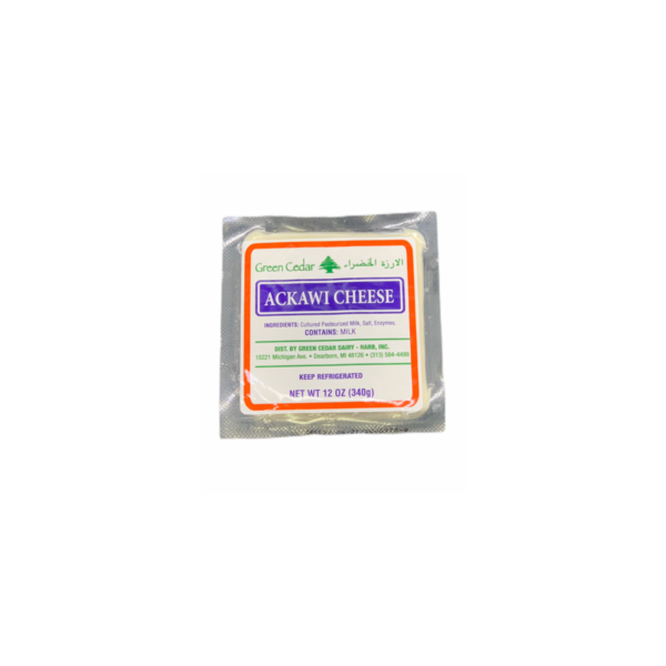 Green Cedar Ackawi Cheese (12 oz)