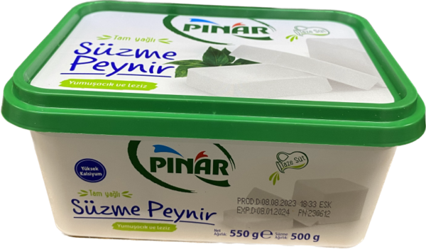 Pinar Suzme Double Cream Cheese (500g)