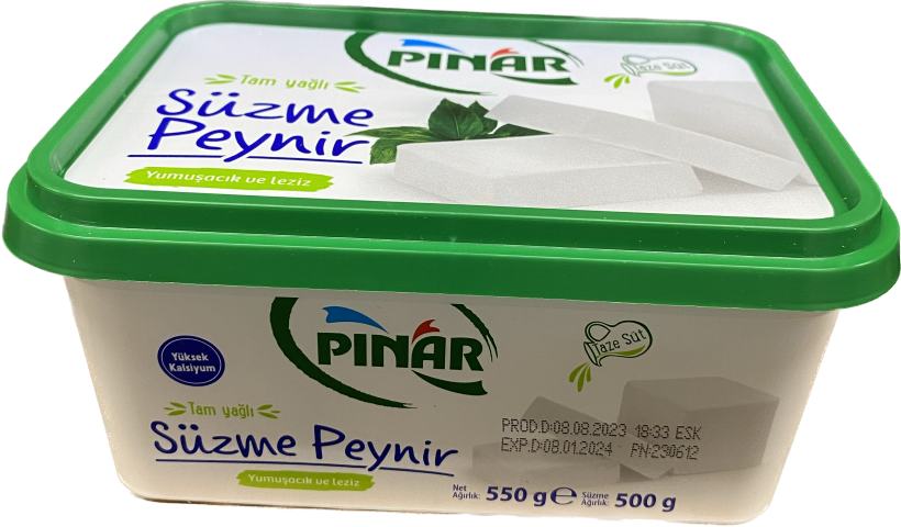 Pinar Suzme Double Cream Cheese (500g)