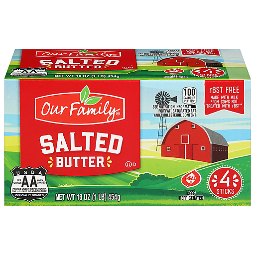 Our Family Salted Butter (1LB)