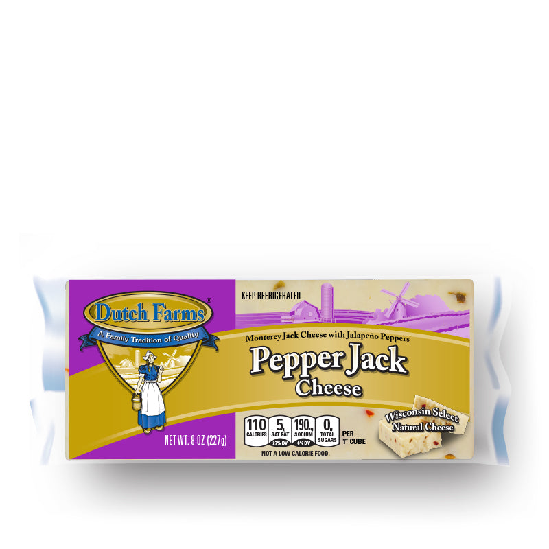 Dutch Farm Pepper Jack Cheese (8OZ)