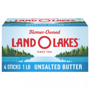 Land O Lakes Unsalted Butter Sticks 4 Count (16 ounces)