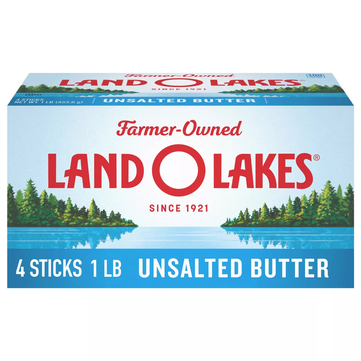 Land O Lakes Unsalted Butter Sticks 4 Count (16 ounces)