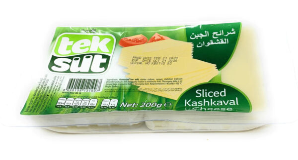 Tek Sut Sliced Kashkaval Cheese (200g)