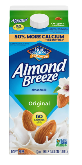 Almond Breeze Original Almond Milk, 64 oz
