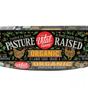 Vital Farms Organic Pasture Raised Large Eggs (12 CT)