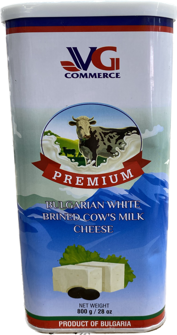 VG Bulgarian Cow Milk Cheese Can (800g)