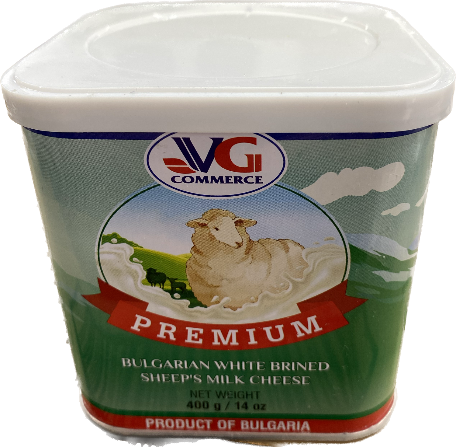 VG Bulgarian Sheep Milk Cheese Can (400g)