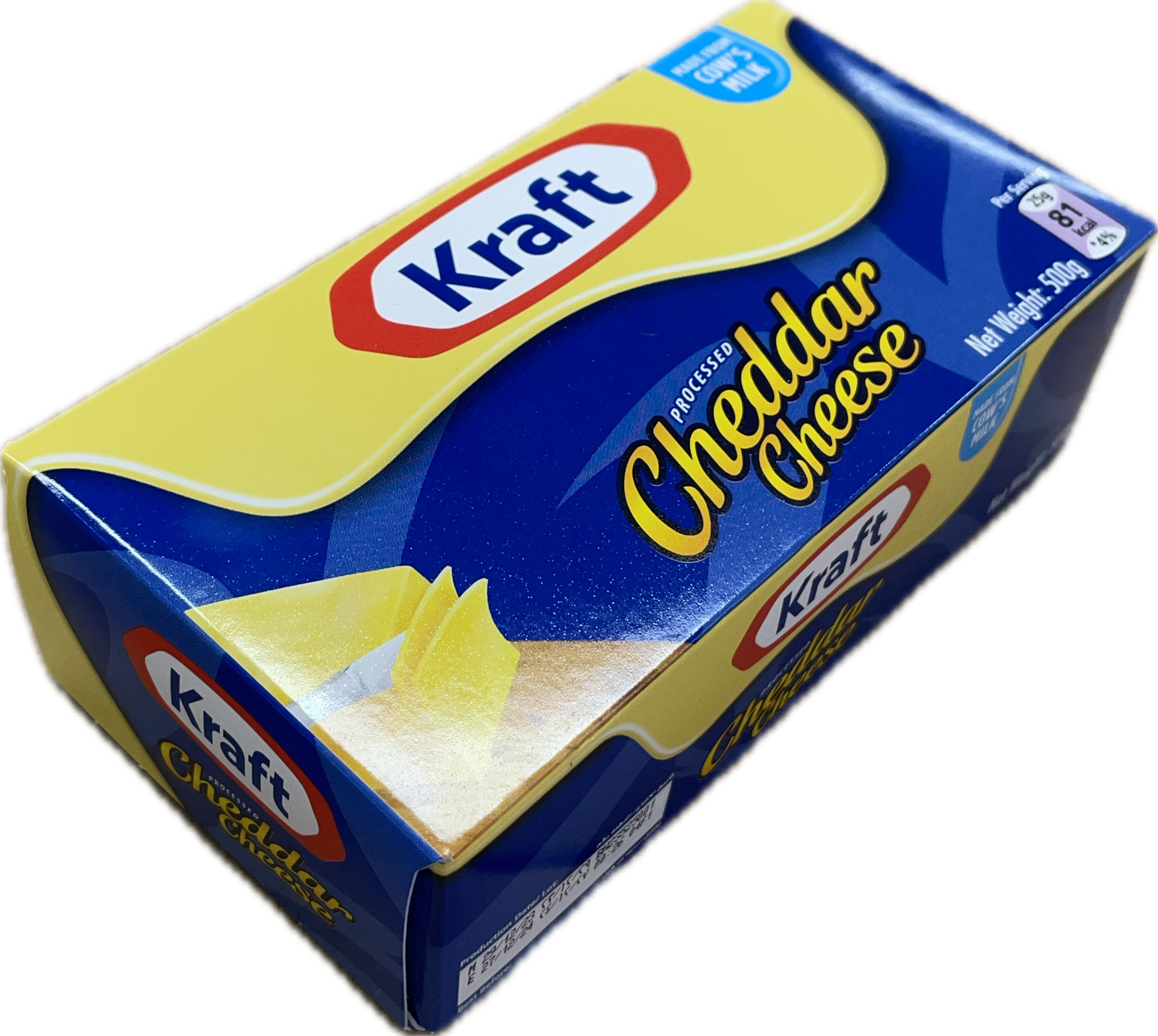 Kraft Cheddar Cheese Block (500g)