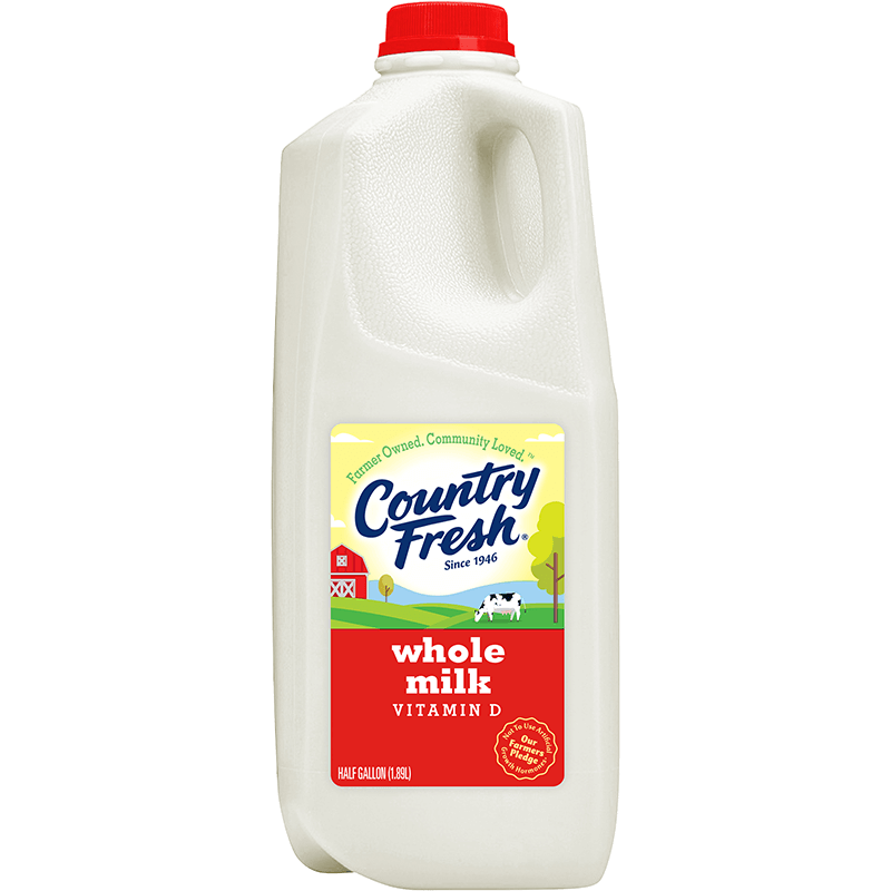 C.F. Whole Milk (1/2 gal)