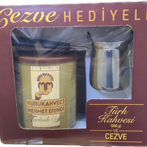MEHMET EFENDI TURKISH COFFEE W/FREE COFFEE POT (250G)