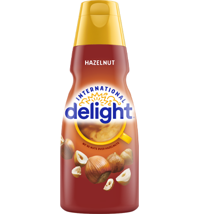 Delight Coffee Creamer Hazelnut (16 oz)