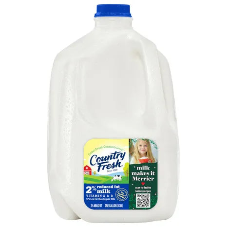 C.F. 2% Reduced Fat Milk (1 gal)