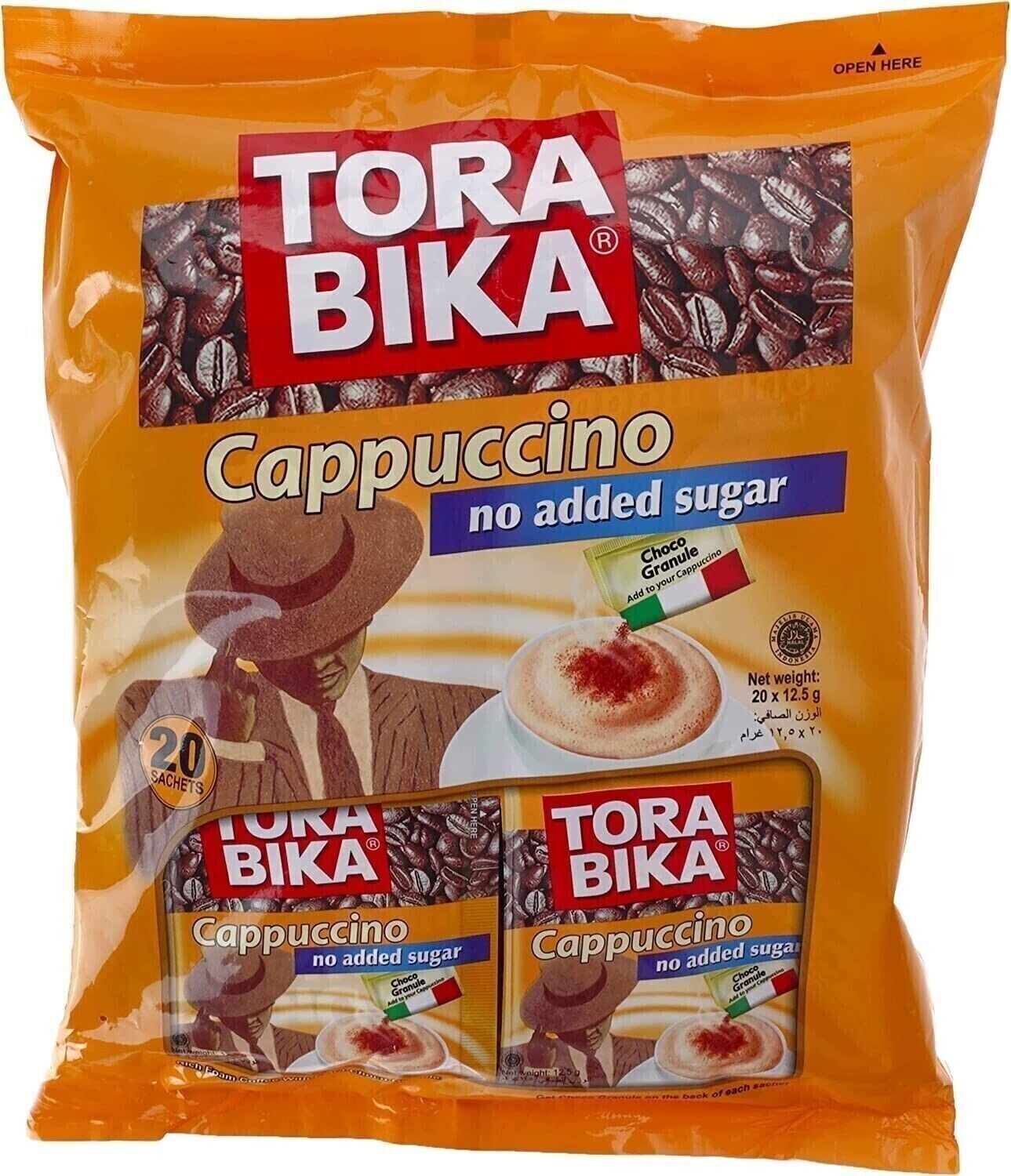 Tora Bika Cappuccino No Sugar (20 ct)
